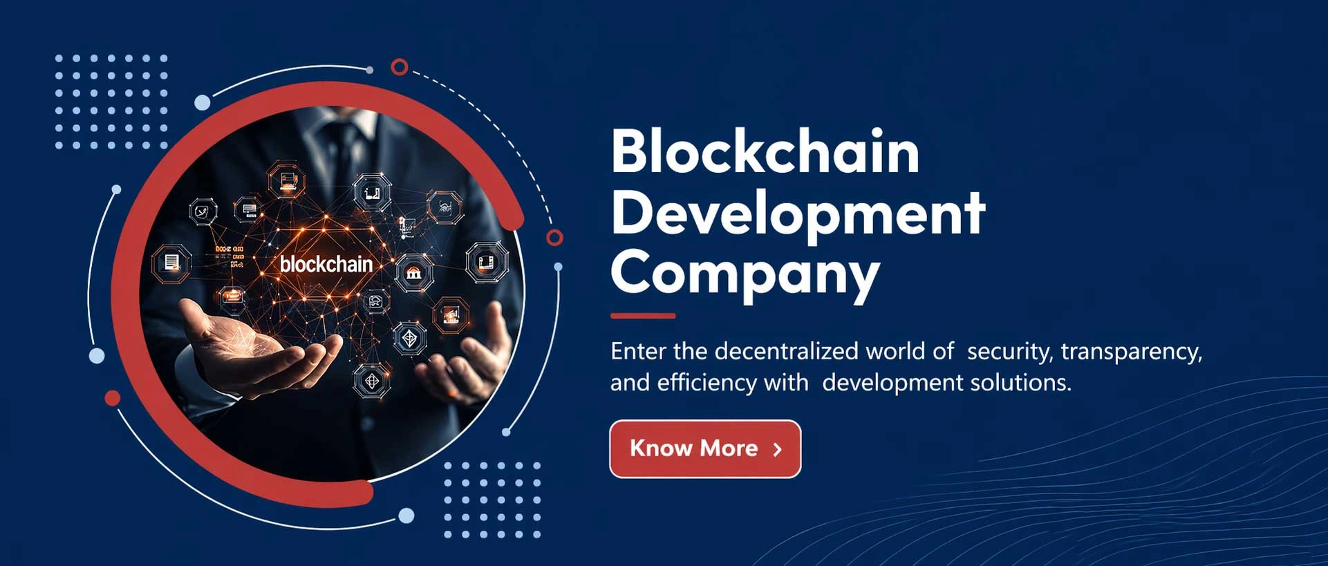 Blockchain development services for secure and decentralized solutions